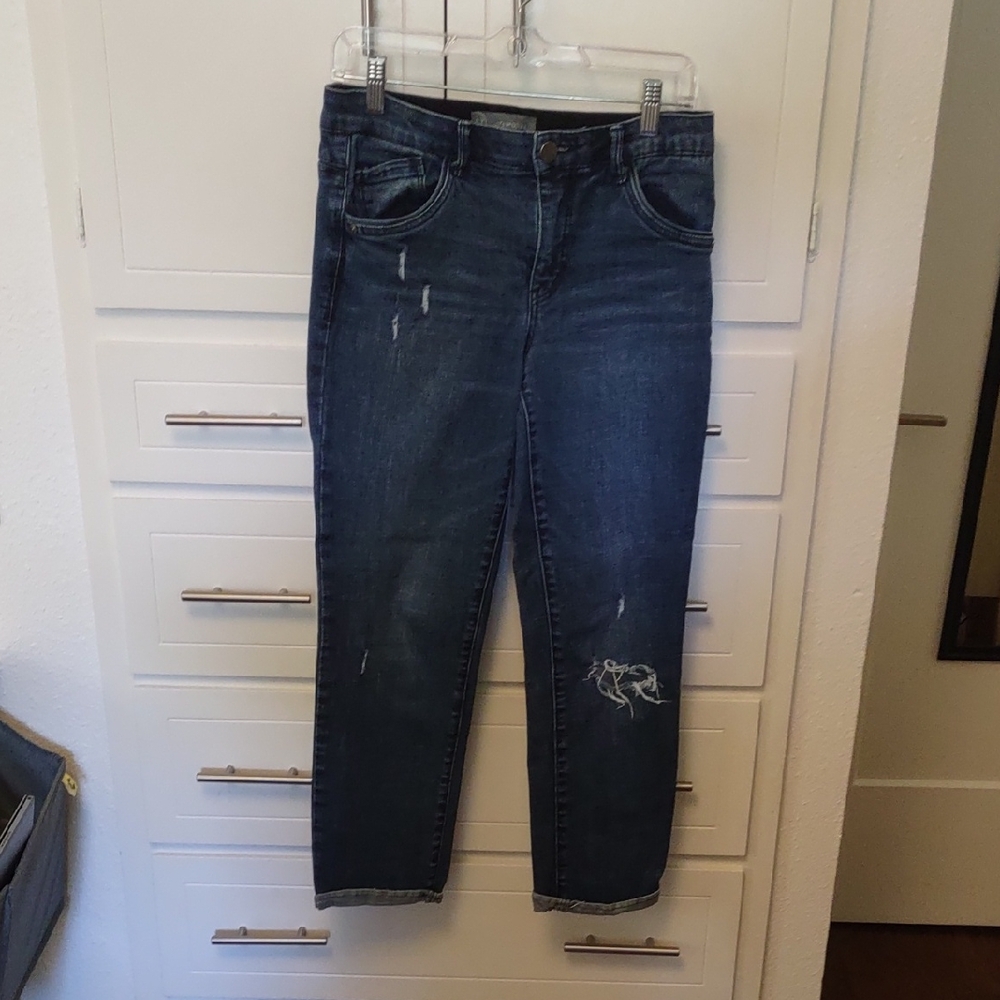 Wit & Wisdom Dark Blue Ankle Jeans